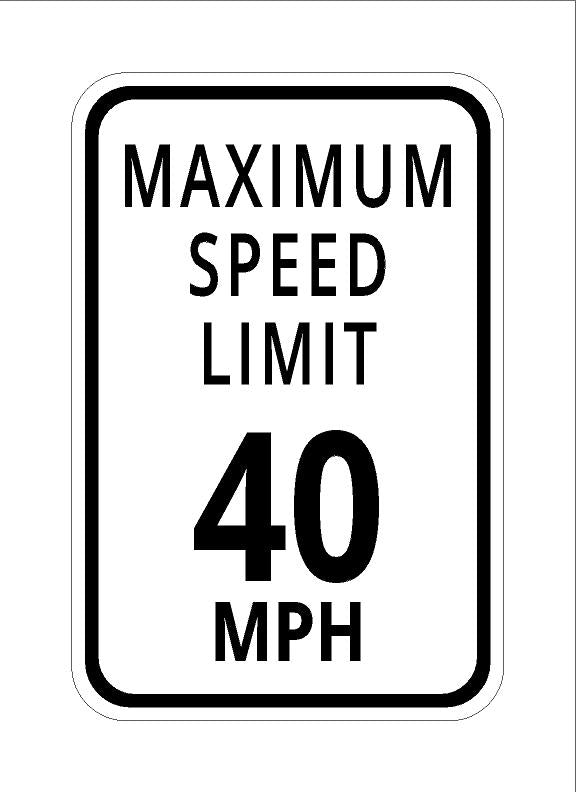Maximum Speed Limit