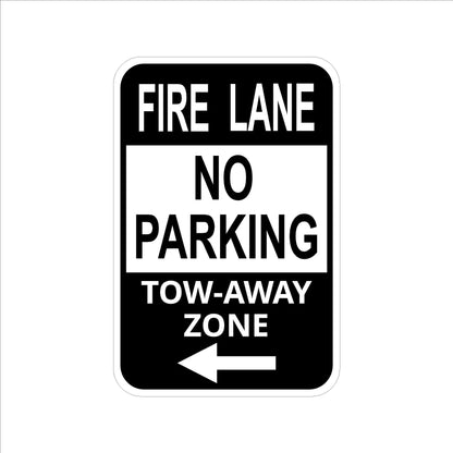 Fire Lane Tow Away <-