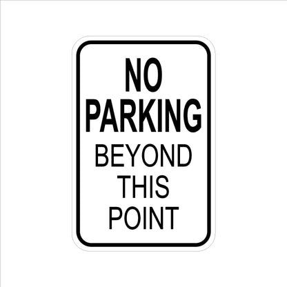 No Parking Beyond This Point