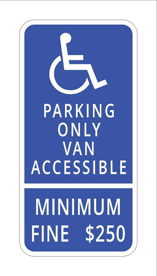 Handicapped California Van Accessible