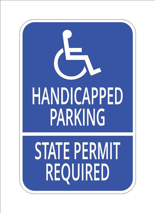 G-55Handicap Parking State Permit Required (Copy)