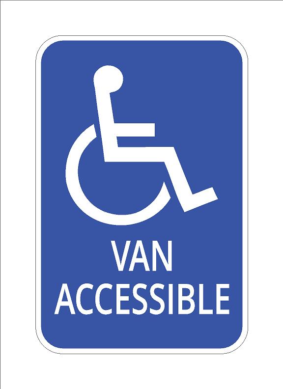 G-64 Handicap Parking Van Accessible