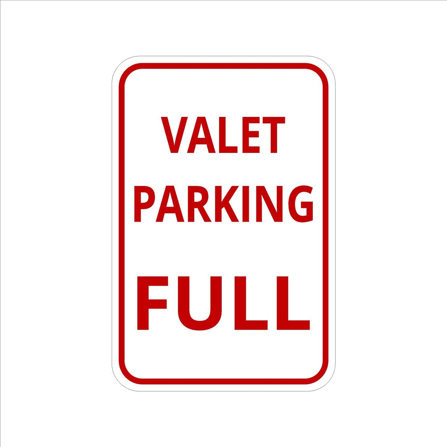 Valet Parking Full