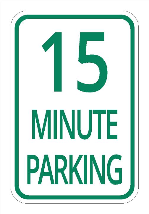 Timed Parking Signs